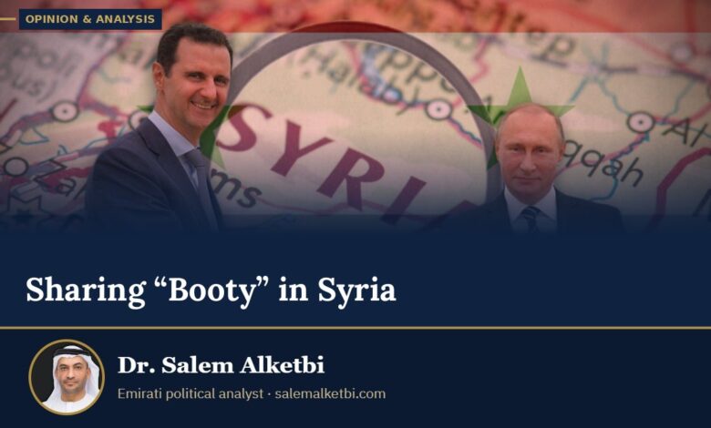 Sharing “Booty” in Syria – Dr. Salem Alketbi