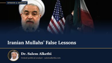 Iranian Mullahs’ False Lessons – Dr. Salem Alketbi