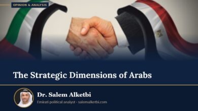 The Strategic Dimensions of Arabs – Dr. Salem Alketbi