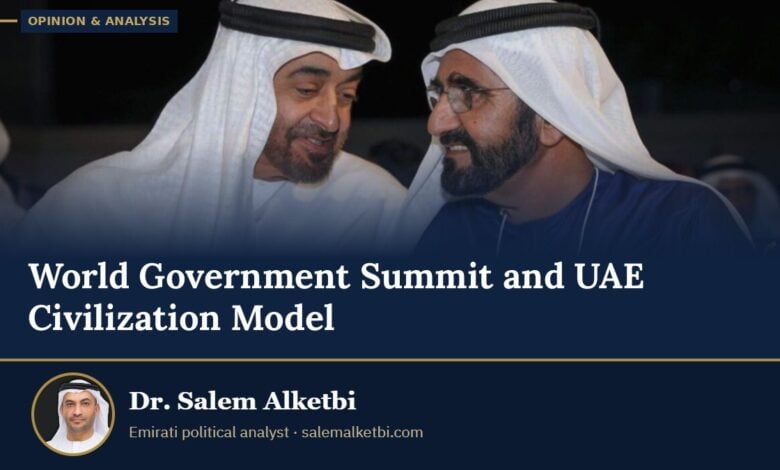 World Government Summit and UAE Civilization Model – Dr. Salem Alketbi