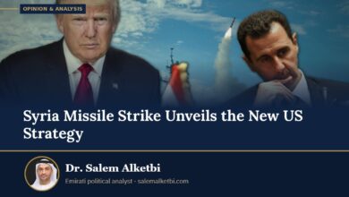Syria Missile Strike Unveils the New US Strategy – Dr. Salem Alketbi