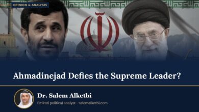 Ahmadinejad Defies the Supreme Leader? – Dr. Salem Alketbi