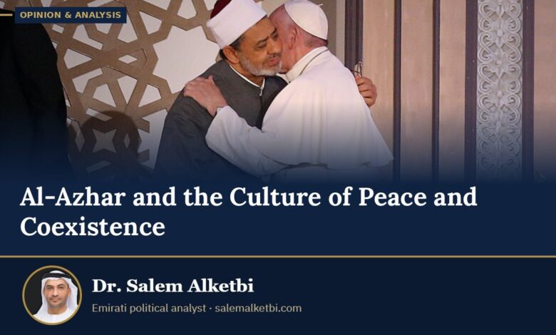 Al-Azhar and the Culture of Peace and Coexistence – Dr. Salem Alketbi