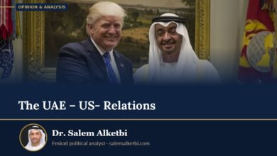 The UAE – US- Relations – Dr. Salem Alketbi