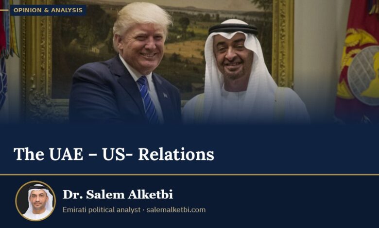 The UAE – US- Relations – Dr. Salem Alketbi
