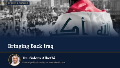 Bringing Back Iraq – Dr. Salem Alketbi