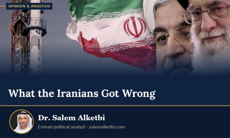 What the Iranians Got Wrong – Dr. Salem Alketbi