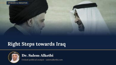 Right Steps towards Iraq – Dr. Salem Alketbi