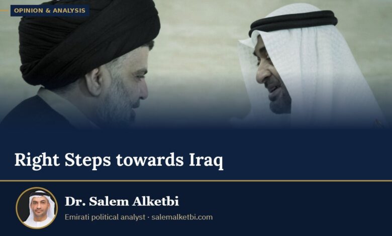 Right Steps towards Iraq – Dr. Salem Alketbi
