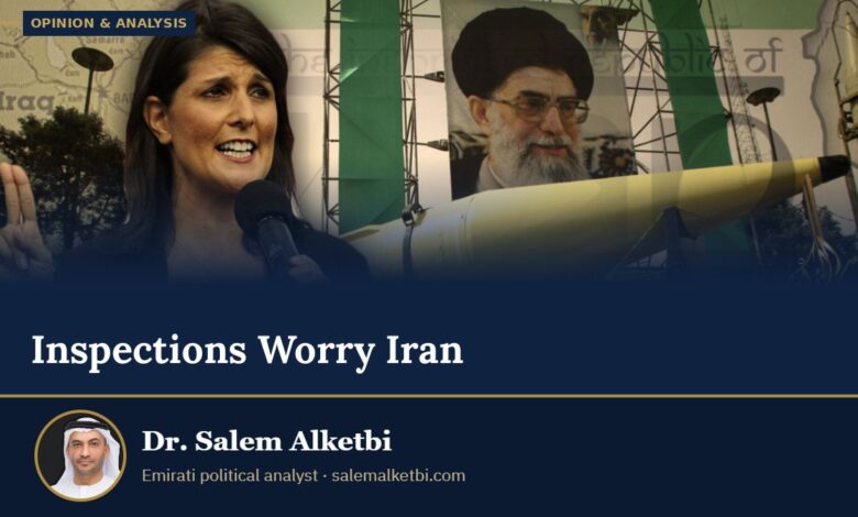 Inspections Worry Iran – Dr. Salem Alketbi