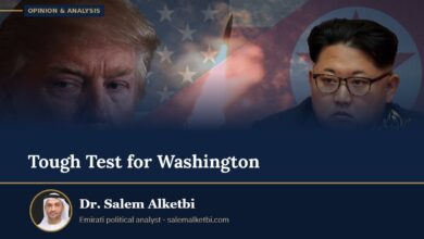 Tough Test for Washington – Dr. Salem Alketbi