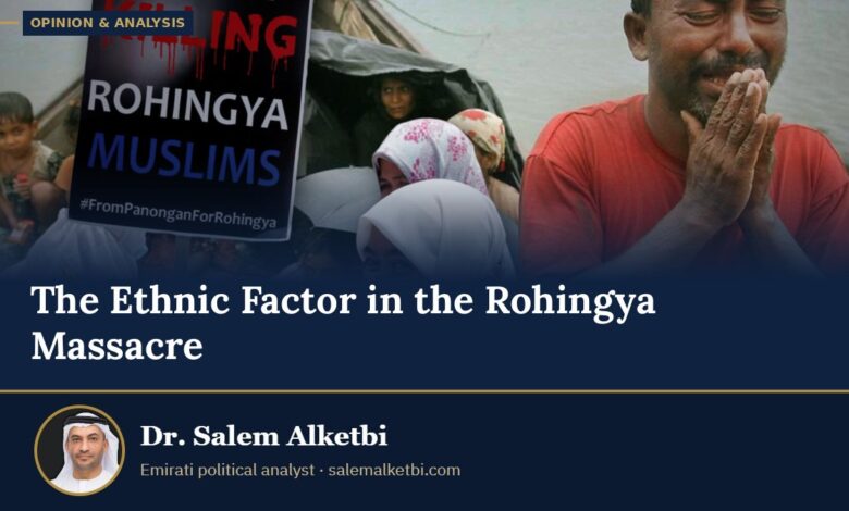 The Ethnic Factor in the Rohingya Massacre – Dr. Salem Alketbi