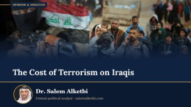 The Cost of Terrorism on Iraqis – Dr. Salem Alketbi