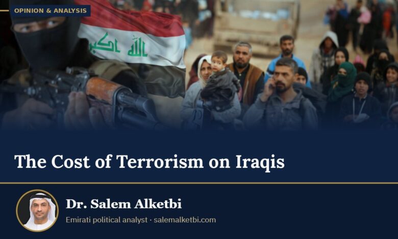 The Cost of Terrorism on Iraqis – Dr. Salem Alketbi