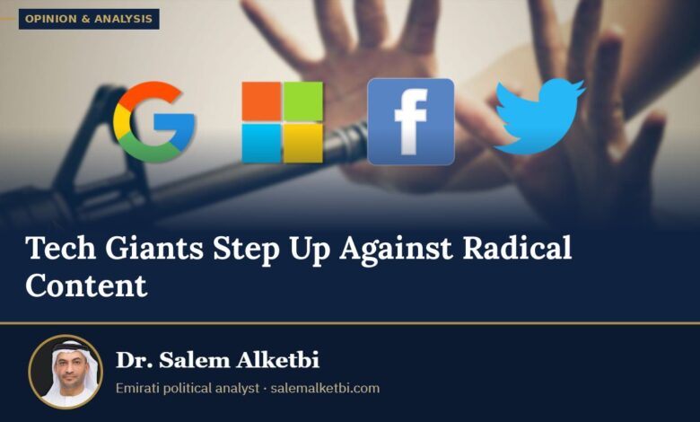 Tech Giants Step Up Against Radical Content – Dr. Salem Alketbi