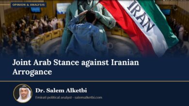 Joint Arab Stance against Iranian Arrogance – Dr. Salem Alketbi