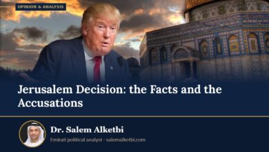 Jerusalem Decision: the Facts and the Accusations – Dr. Salem Alketbi