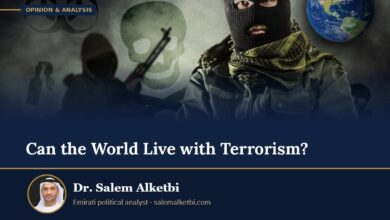 Can the World Live with Terrorism? – Dr. Salem Alketbi