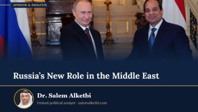 Russia’s New Role in the Middle East – Dr. Salem Alketbi