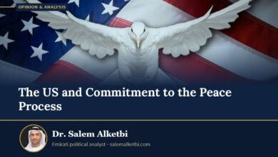 The US and Commitment to the Peace Process – Dr. Salem Alketbi