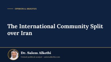 The International Community Split over Iran – Dr. Salem Alketbi
