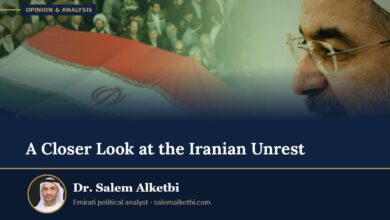 A Closer Look at the Iranian Unrest – Dr. Salem Alketbi