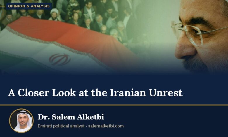 A Closer Look at the Iranian Unrest – Dr. Salem Alketbi