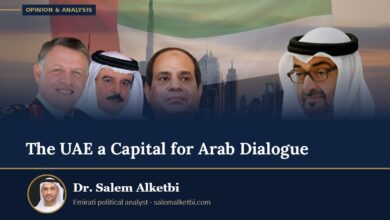 The UAE a Capital for Arab Dialogue – Dr. Salem Alketbi