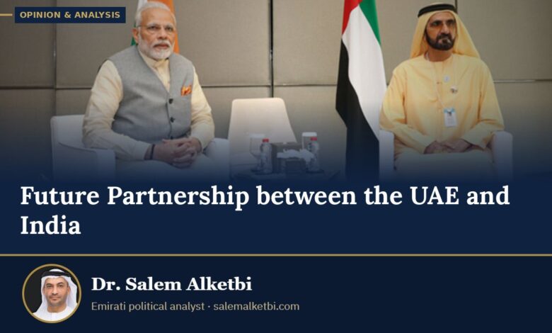 Future Partnership between the UAE and India – Dr. Salem Alketbi