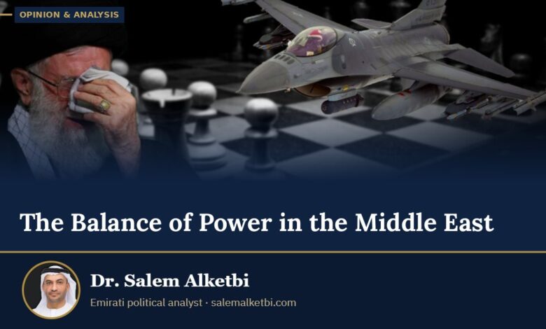 The Balance of Power in the Middle East – Dr. Salem Alketbi
