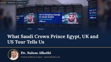 What Saudi Crown Prince Egypt, UK and US Tour Tells Us – Dr. Salem Alketbi