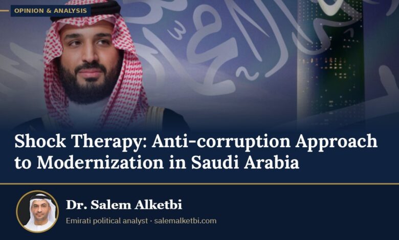 Shock Therapy: Anti-corruption Approach to Modernization in Saudi Arabia – Dr. Salem Alketbi