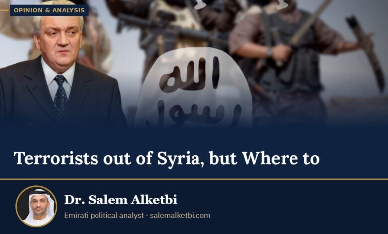 Terrorists out of Syria, but Where to – Dr. Salem Alketbi