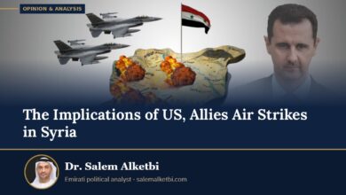 The Implications of US, Allies Air Strikes in Syria – Dr. Salem Alketbi