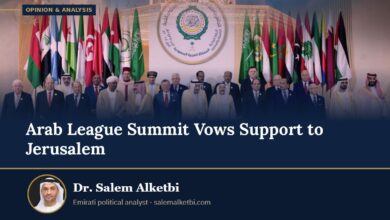 Arab League Summit Vows Support to Jerusalem – Dr. Salem Alketbi