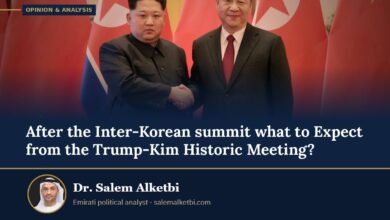 After the Inter-Korean summit what to Expect from the Trump-Kim Historic Meeting? – Dr. Salem Alketbi