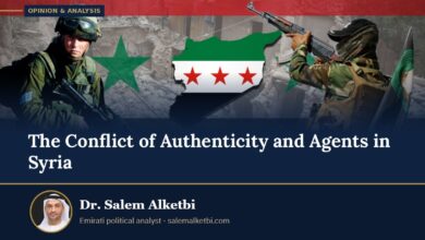 The Conflict of Authenticity and Agents in Syria – Dr. Salem Alketbi