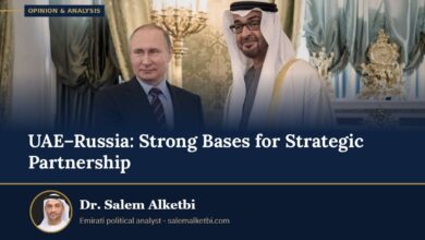 UAE–Russia: Strong Bases for Strategic Partnership – Dr. Salem Alketbi