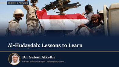 Al-Hudaydah: Lessons to Learn – Dr. Salem Alketbi