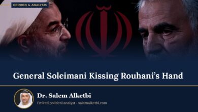 General Soleimani Kissing Rouhani’s Hand – Dr. Salem Alketbi