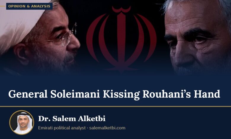 General Soleimani Kissing Rouhani’s Hand – Dr. Salem Alketbi