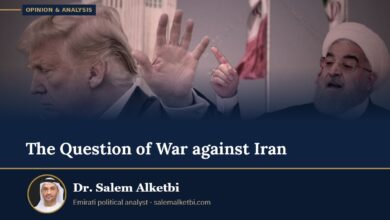 The Question of War against Iran – Dr. Salem Alketbi
