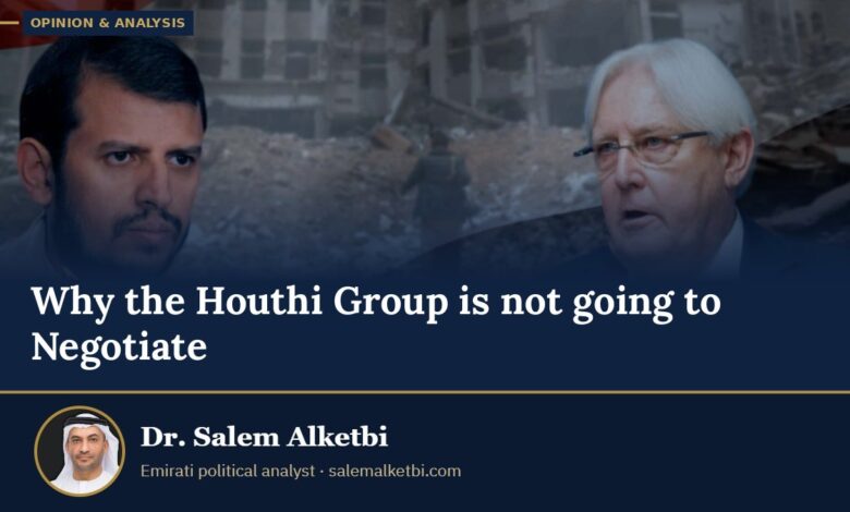 Why the Houthi Group is not going to Negotiate – Dr. Salem Alketbi