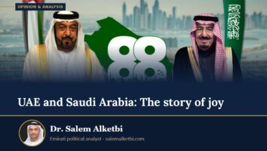 UAE and Saudi Arabia: The story of joy – Dr. Salem Alketbi