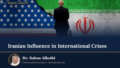 Iranian Influence in International Crises – Dr. Salem Alketbi