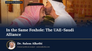 In the Same Foxhole: The UAE–Saudi Alliance – Dr. Salem Alketbi