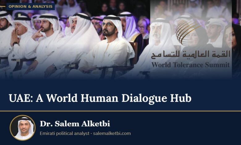 UAE: A World Human Dialogue Hub – Dr. Salem Alketbi