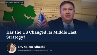 Has the US Changed Its Middle East Strategy? – Dr. Salem Alketbi