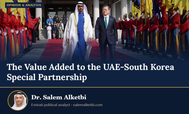 The Value Added to the UAE-South Korea Special Partnership – Dr. Salem Alketbi