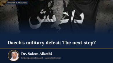 Daech’s military defeat: The next step? – Dr. Salem Alketbi